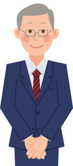 ビジネスマン　シニア　