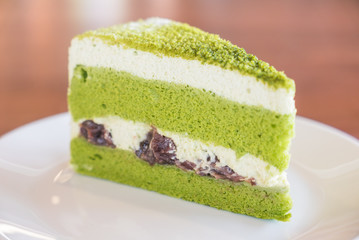 Green tea cakes