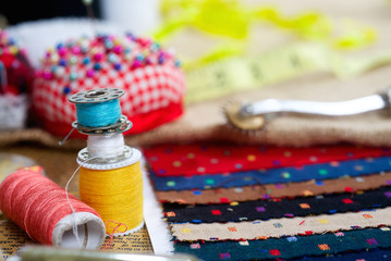 Set for the master tailor background