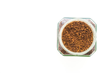 Jar of bottle coffee