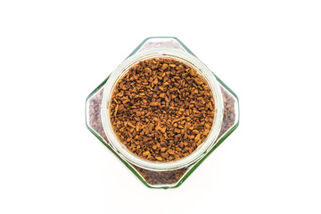 Jar of bottle coffee