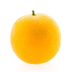 Orange fruit isolated on white background