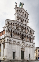 Fototapeta premium San Michele in Foro, Lucca, Italy