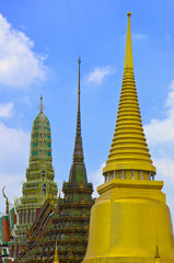 Fototapeta premium Emerald Buddha Temple, Bangkok, Thailand