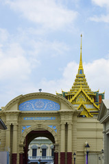 Fototapeta na wymiar Emerald Buddha Temple, Bangkok, Thailand