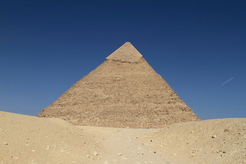 Die Pyramiden und Sphinx von Gizeh in Ägypten 