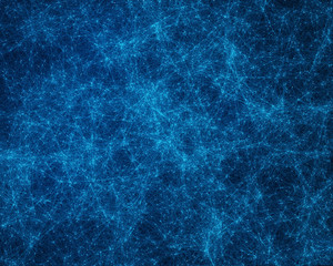 Background with cybernetic particles