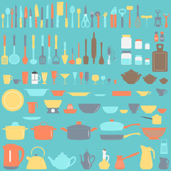 Set of kitchen utensils - 84656431