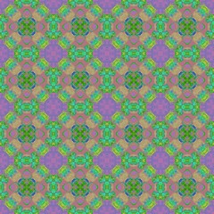 Seamless abstract colorful texture or background with circlular pattern