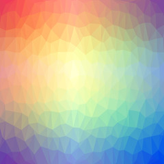 Abstract geometric background of triangular polygons