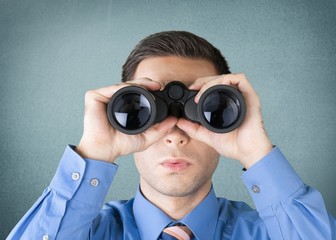 BinocularsMarketing, Business, Men.