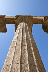 Obraz premium Libya,archaeological site of Cyrene,the Zeus temple