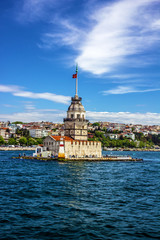 The Maiden's Tower in Istanbul, Turkey