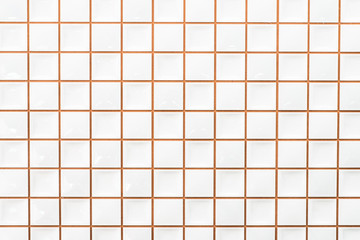White tile wall textures background