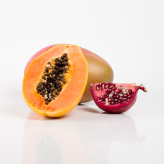 Papaja i granat.