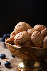 Italian almond cookie amaretti 