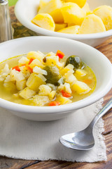 Vegetable soup.