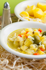 Vegetable soup.