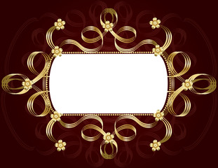 Goldener Rahmen