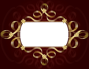 Goldener Rahmen