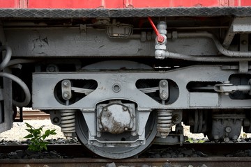 Rusty locomotive