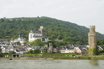 Oberwesel am Rhein, Deutschland