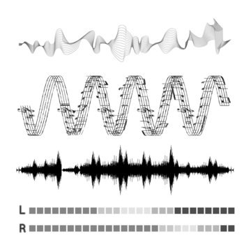 Vector sound waves set