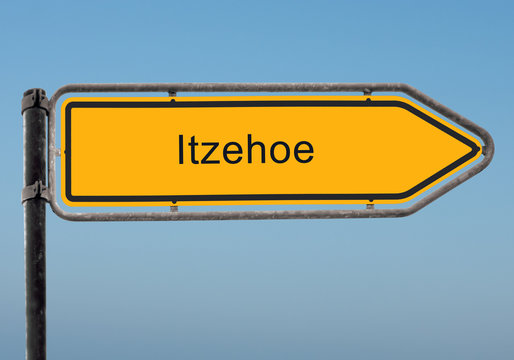Strassenschild 35 - Itzehoe