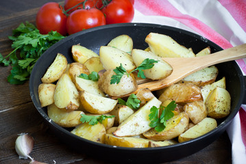 Baked potatoes