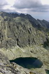 Obraz premium Hiking in the High Tatra mountains