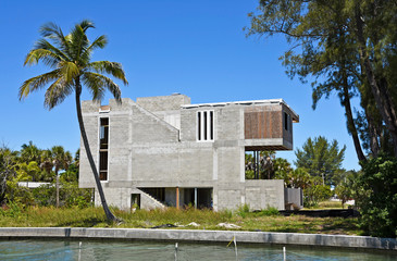 Obraz premium Beach House Construction