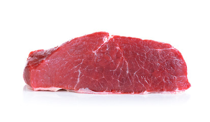 Meat isolated on the white background