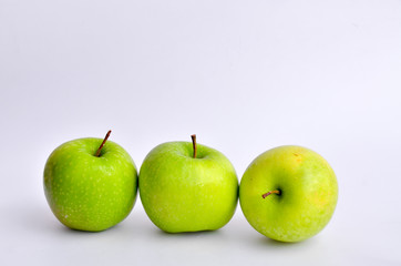 apple,green,isolated,white,backgorund,healthy,food,fresh,fruit