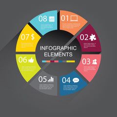 Circle Infographic Elements