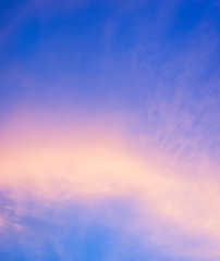 Colorful cloud