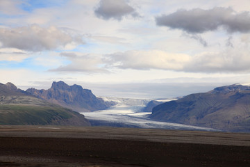 Icelandic landscape.