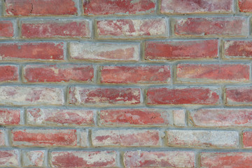 Obraz premium Texture. Brick. Wall. A background with attritions and cracks