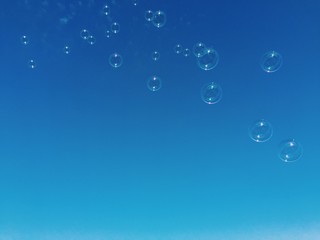 bubbles in the sky
