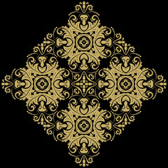 Orient Abstract Vector Pattern