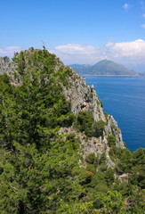 Fototapeta na wymiar Inselparadies-IV-Capri-Italien