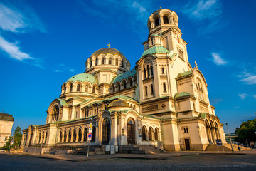 Fototapeta na wymiar The St. Alexander Nevsky Cathedral