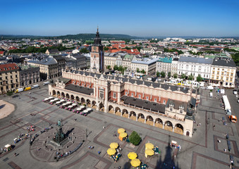 Fototapeta Main Market Square in Cracow, Poland obraz