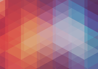 Naklejka premium Abstract 2D mosaic triangle background