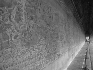 Great Battle Engraving, Angkor Watt