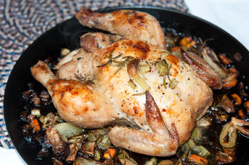 Gebackene Hühnchen