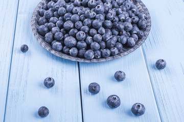fresh  blueberries