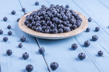 fresh  blueberries
