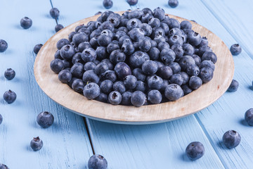 fresh  blueberries