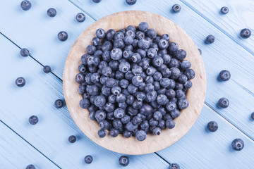fresh  blueberries