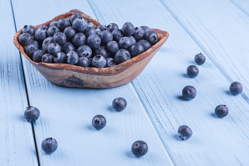 fresh  blueberries